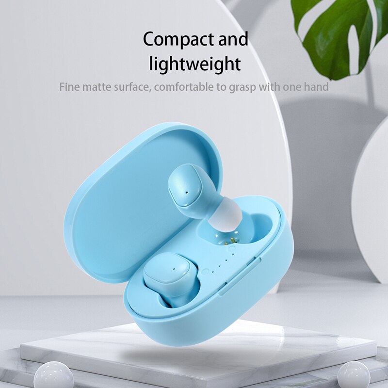A6S TWS Earphones Wireless Blu - Bluetooth Headset On Ear review and price