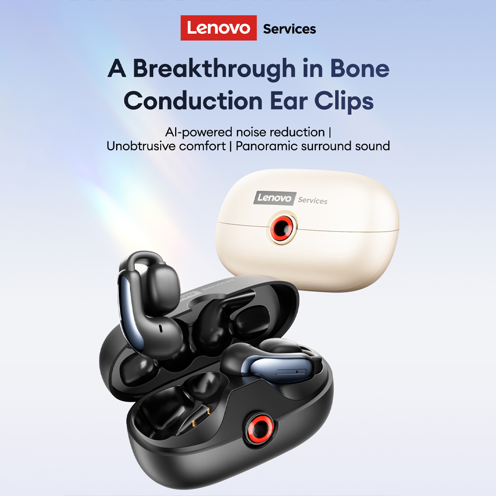 Lenovo LES-108 Bone Conduction - Earbuds Charging Case review and price
