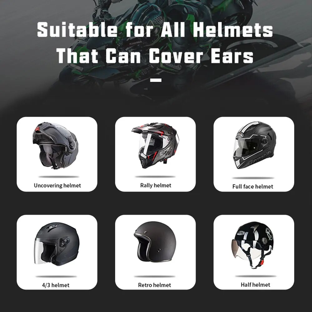 Kihous Single Ear Motorcycle H - Bluetooth Headset On Ear review and price