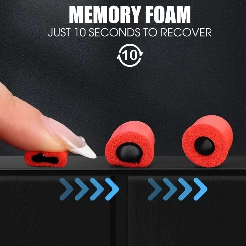 6/1Pairs Soft Memory Foam Earb - Earphone Foam Tip review and price