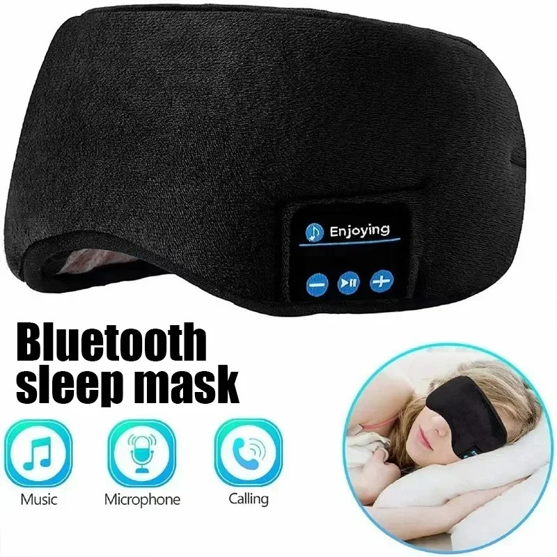 3D Eye Mask Bluetooth Headphon - Bluetooth Headset On Ear review and price