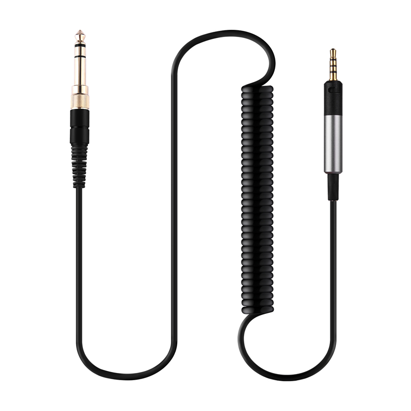 300cm Coiled Spring Audio Cabl - Sennheiser Headphone Hd 560S review and price
